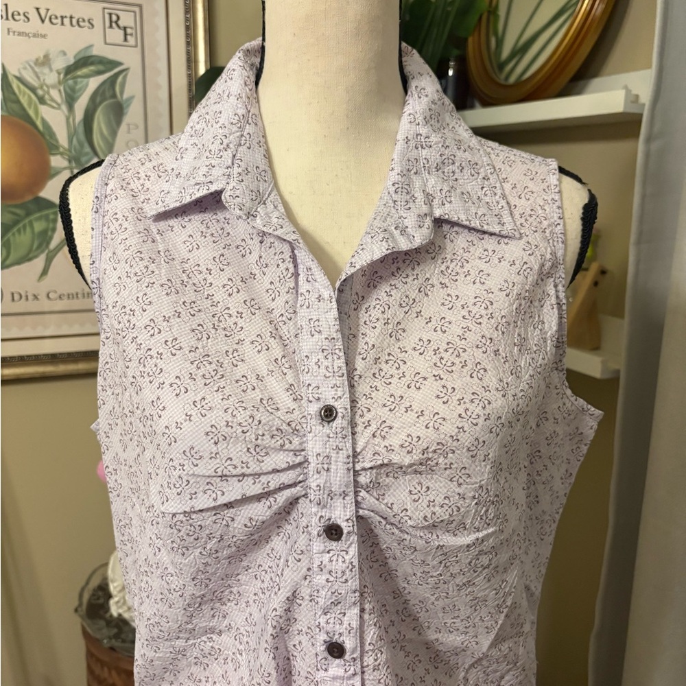 The North Face Light Purple Sleeveless Blouse - Picture 3 of 8